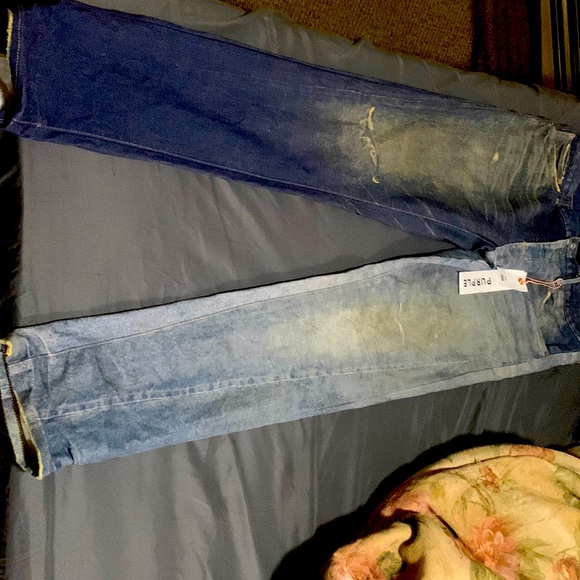Dirty Distressed Jeans from Saks Fifth
